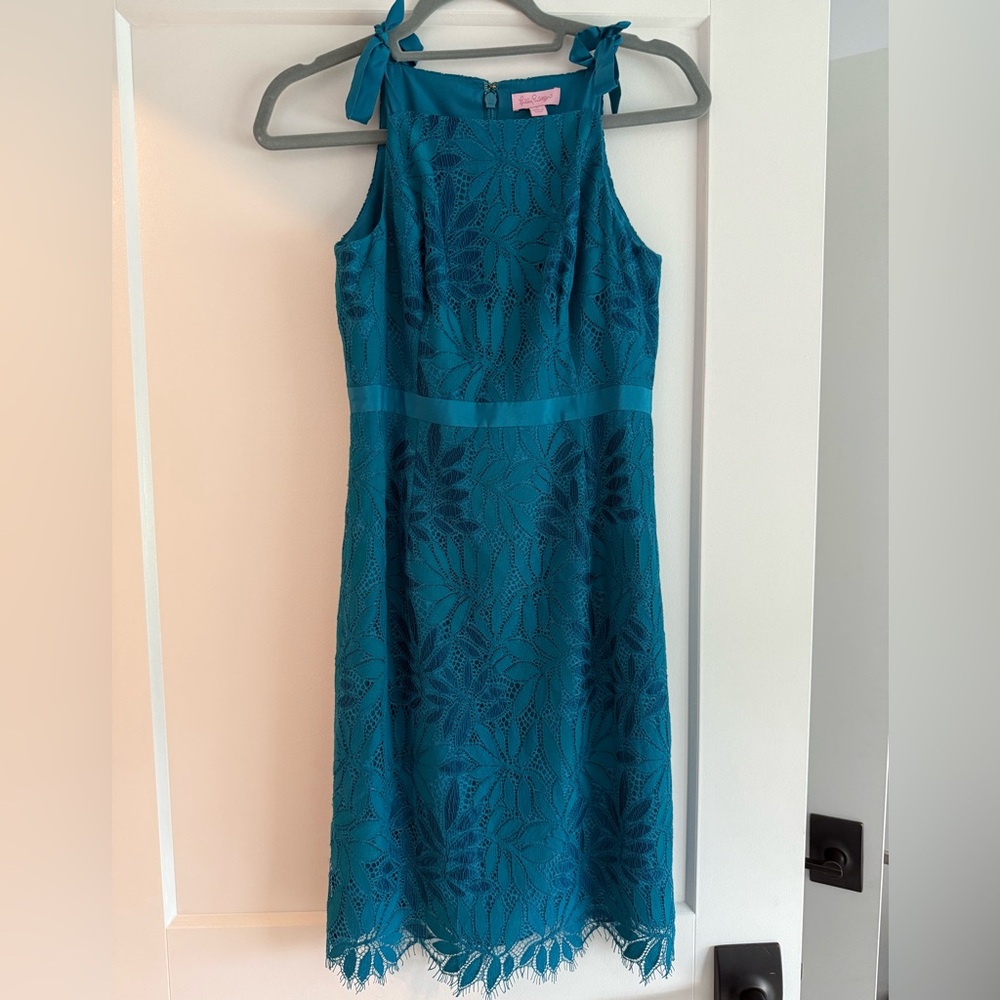 Lilly Pulitzer Blue Midi Dress